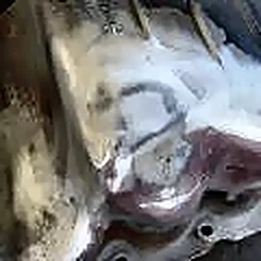 Aceeași piesă din aluminiu după sudura în argon